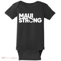 Pray For Maui Hawaii Strong Support For Hawaii Fire Victims Baby Bodysuit thumb 0