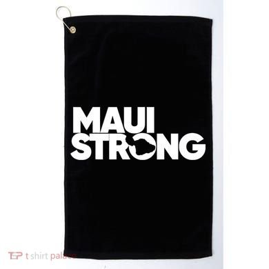 Pray For Maui Hawaii Strong Support For Hawaii Fire Victims Golf Towel