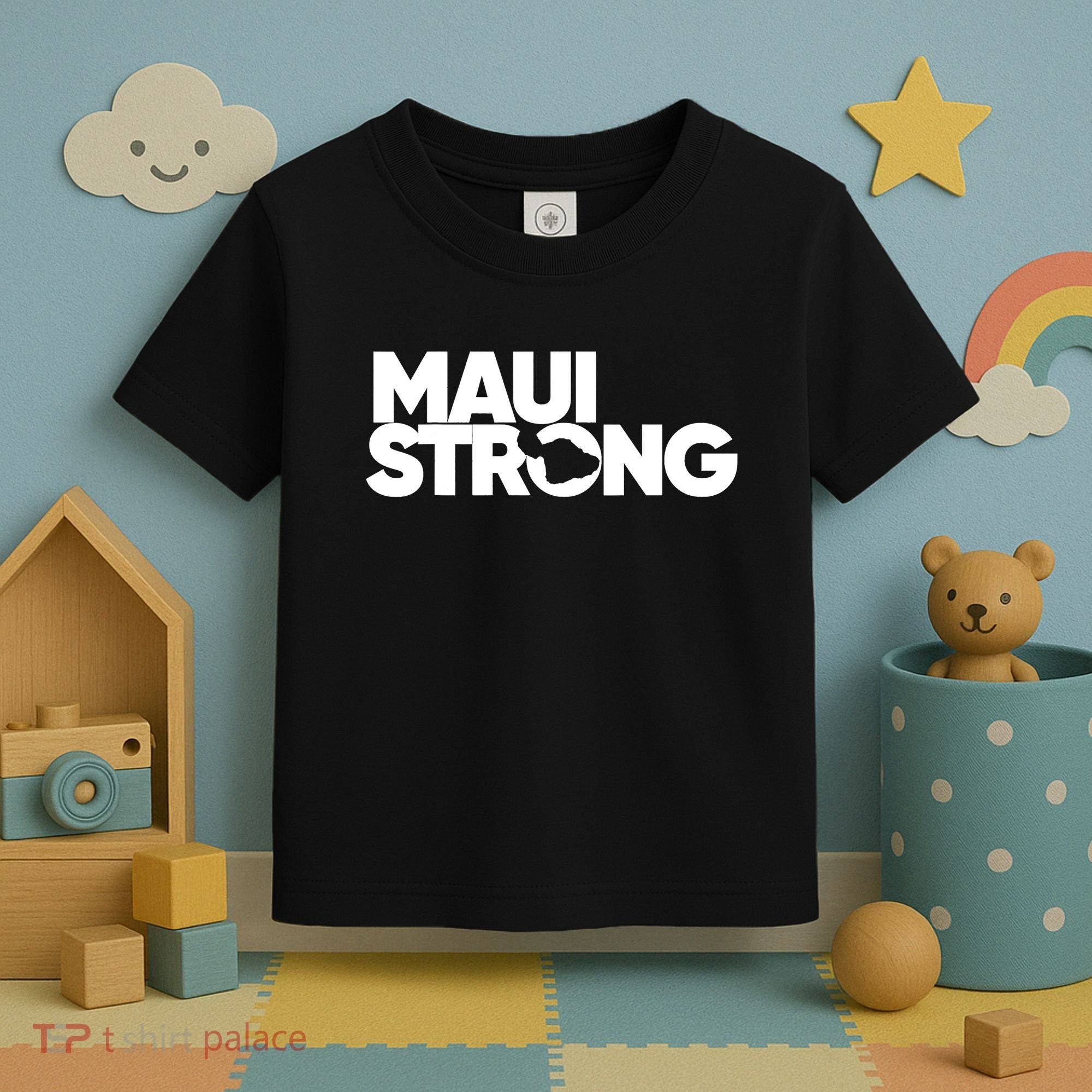 Pray For Maui Hawaii Strong Support For Hawaii Fire Victims Toddler T-Shirt