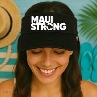 Pray For Maui Hawaii Strong Support For Hawaii Fire Victims Visor thumb 2