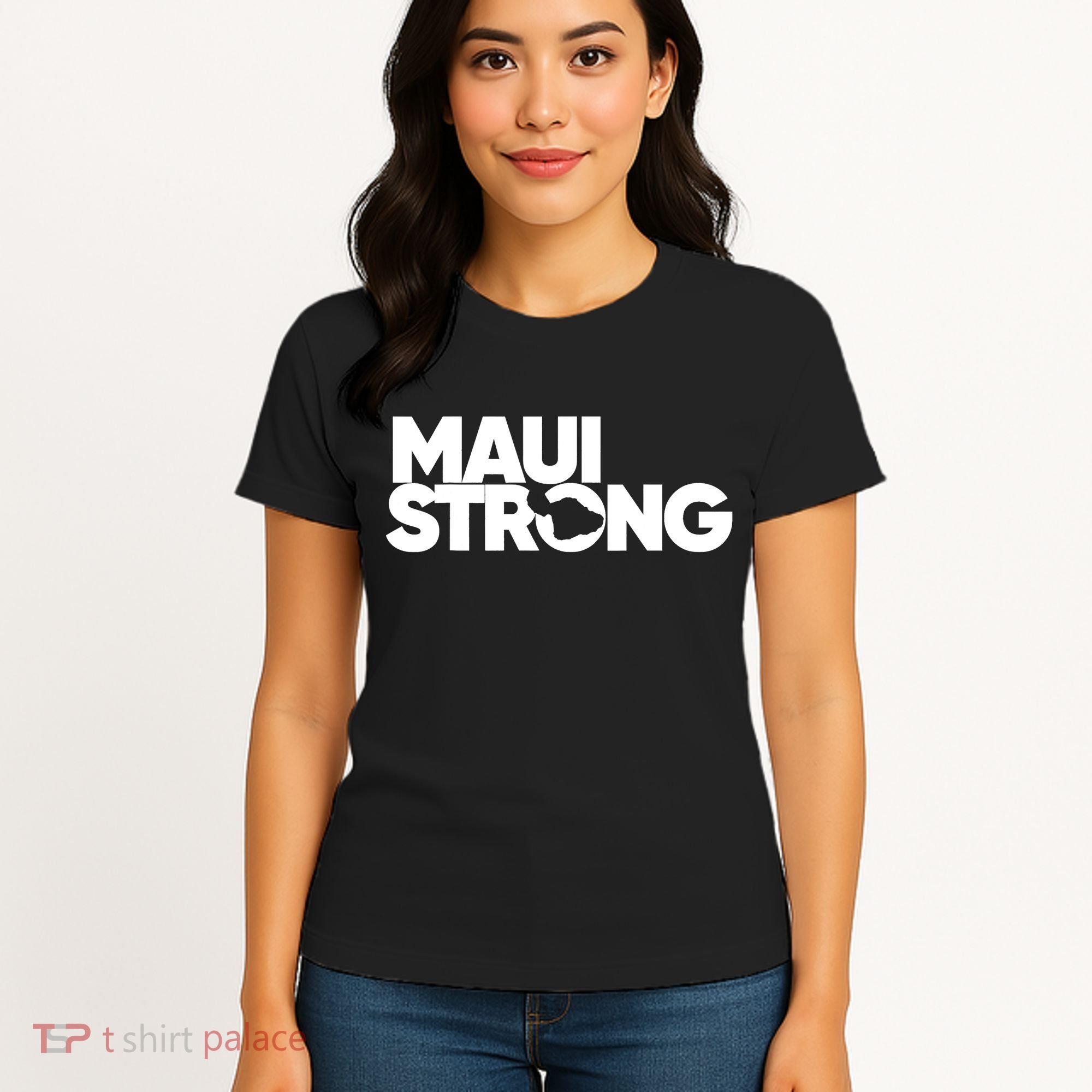 Pray For Maui Hawaii Strong Support For Hawaii Fire Victims Women's T-Shirt