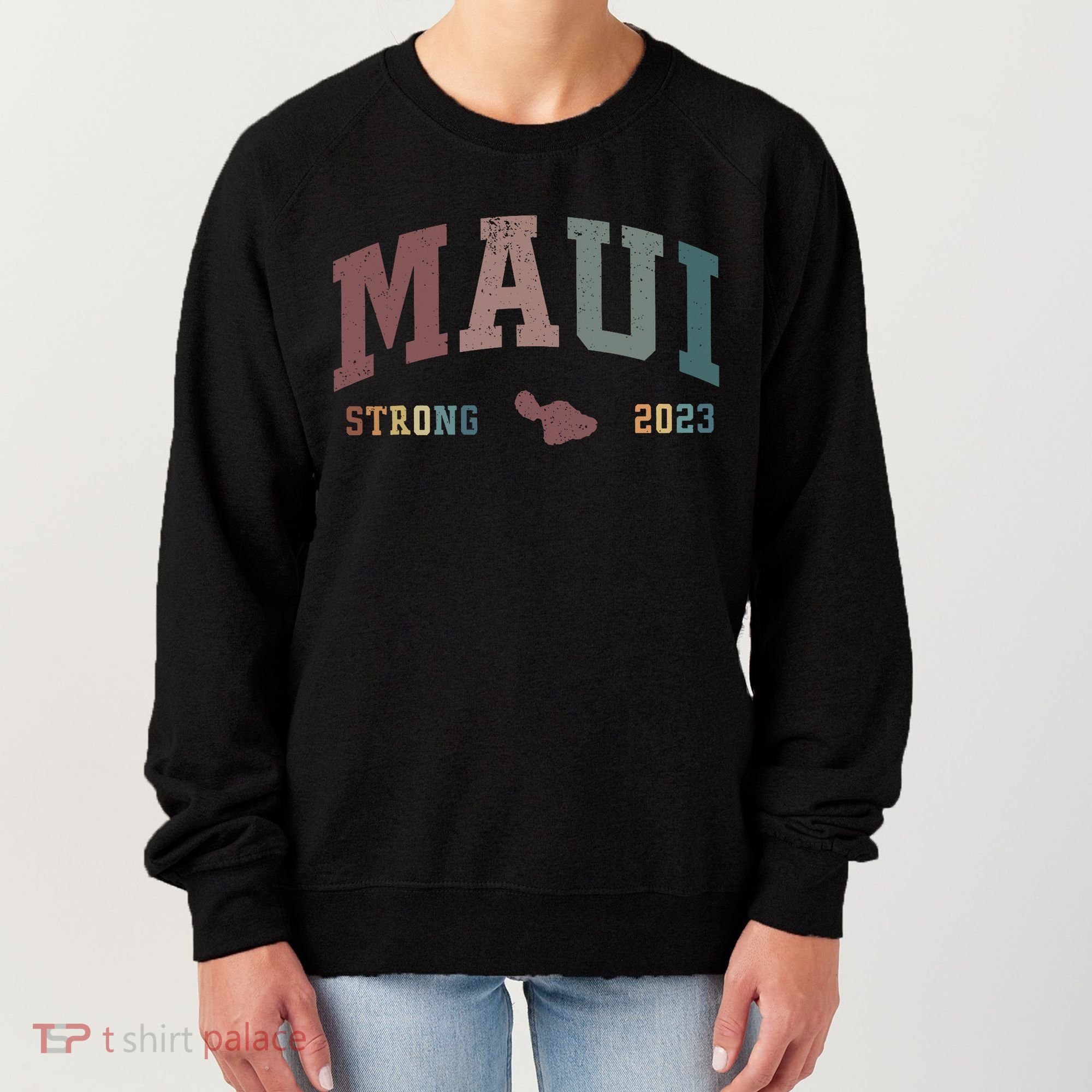 Pray For Maui Hawaii Strong Lahaina Fires Donate Women's Sweatshirt