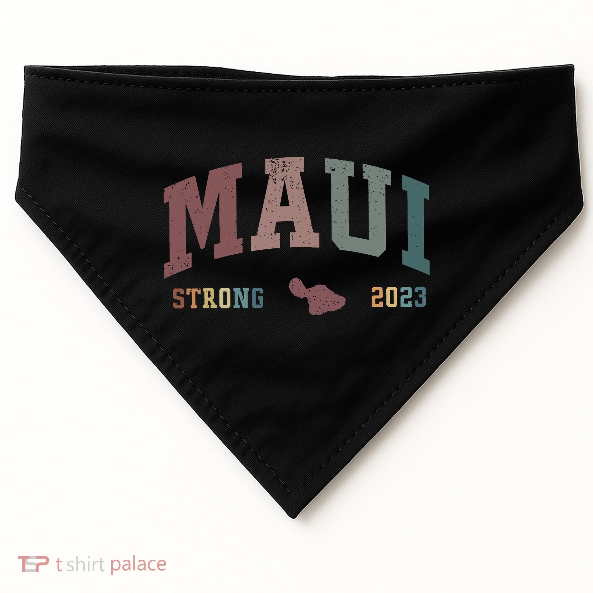 Pray For Maui Hawaii Strong Lahaina Fires Donate USA-Made Doggie Bandana