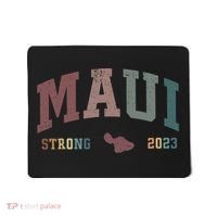 Pray For Maui Hawaii Strong Lahaina Fires Donate Mousepad thumb 0