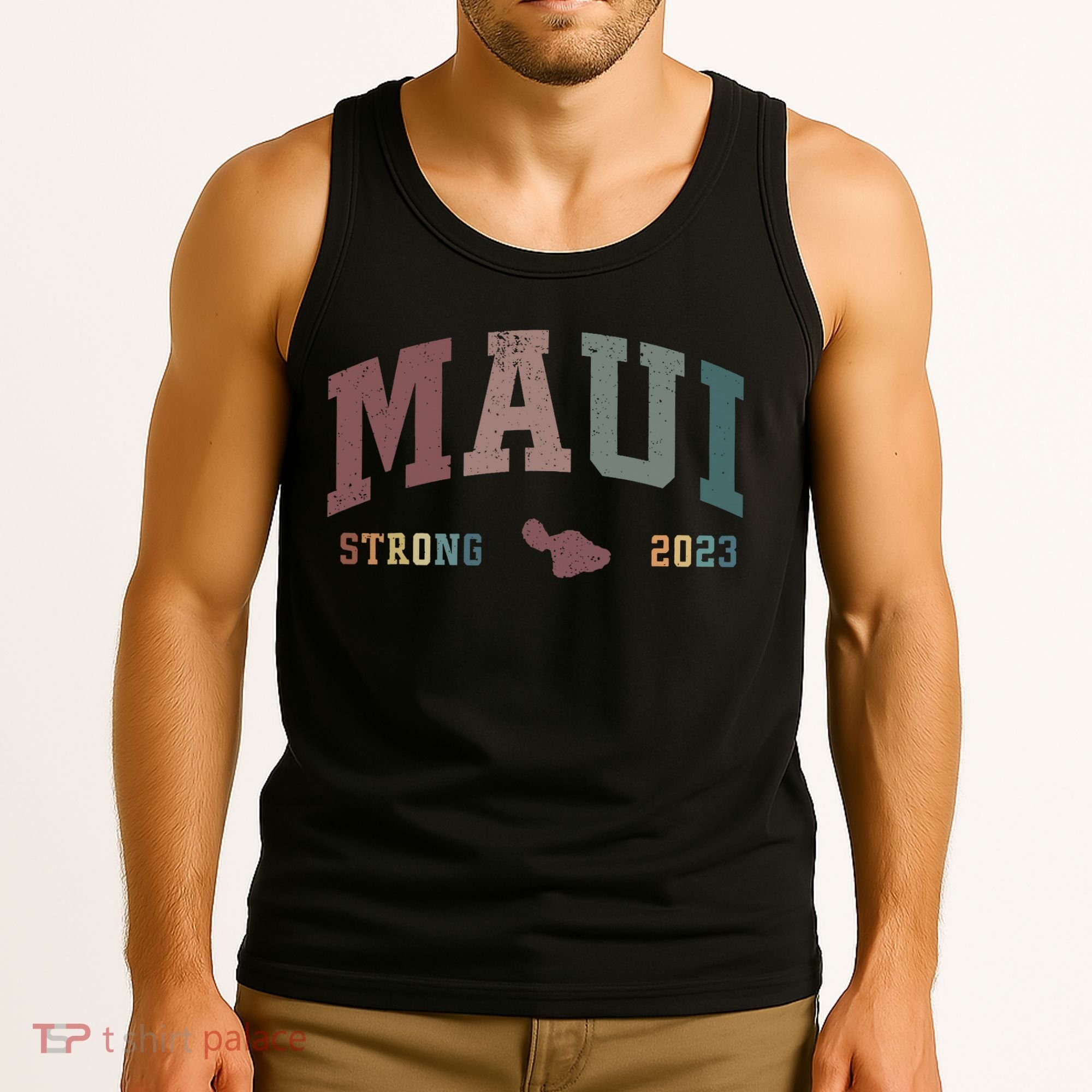 Pray For Maui Hawaii Strong Lahaina Fires Donate Tank Top