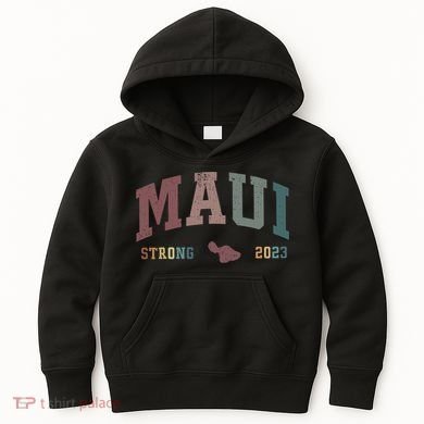 Pray For Maui Hawaii Strong Lahaina Fires Donate Kids Hoodie