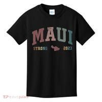Pray For Maui Hawaii Strong Lahaina Fires Donate Kids T-Shirt thumb 0