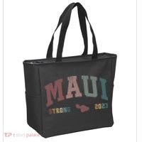 Pray For Maui Hawaii Strong Lahaina Fires Donate Tote Bag thumb 2