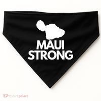 Pray For Maui Hawaii Strong USA-Made Doggie Bandana thumb 0