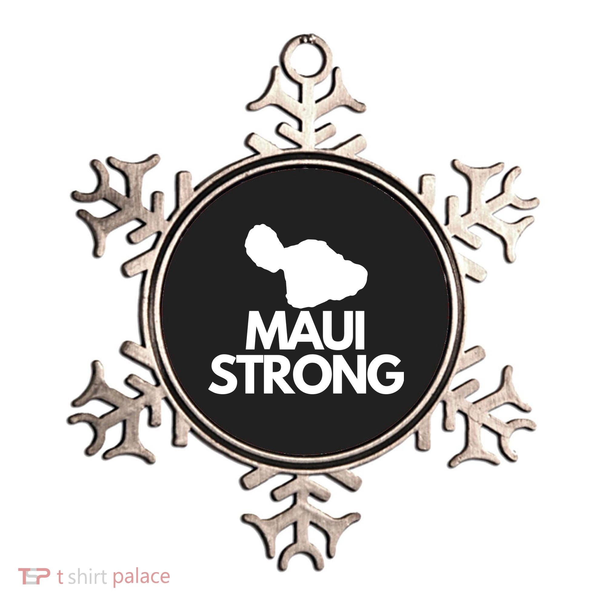 Pray For Maui Hawaii Strong Ornament
