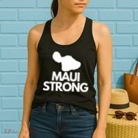 Pray For Maui Hawaii Strong Women's Tank Top thumb 2