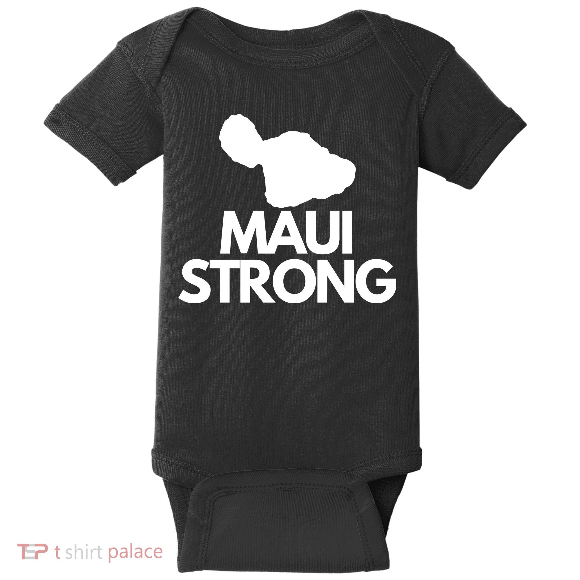 Pray For Maui Hawaii Strong Baby Bodysuit