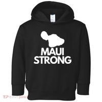 Pray For Maui Hawaii Strong Toddler Hoodie thumb 0