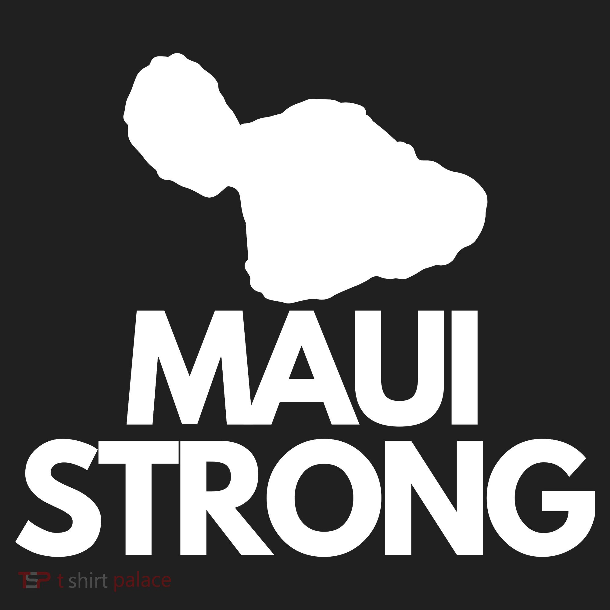 Pray For Maui Hawaii Strong Golf Towel