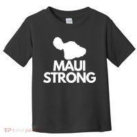 Pray For Maui Hawaii Strong Toddler T-Shirt thumb 0