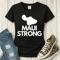 Pray For Maui Hawaii Strong Women's T-Shirt thumb 3