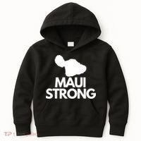 Pray For Maui Hawaii Strong Kids Hoodie thumb 0