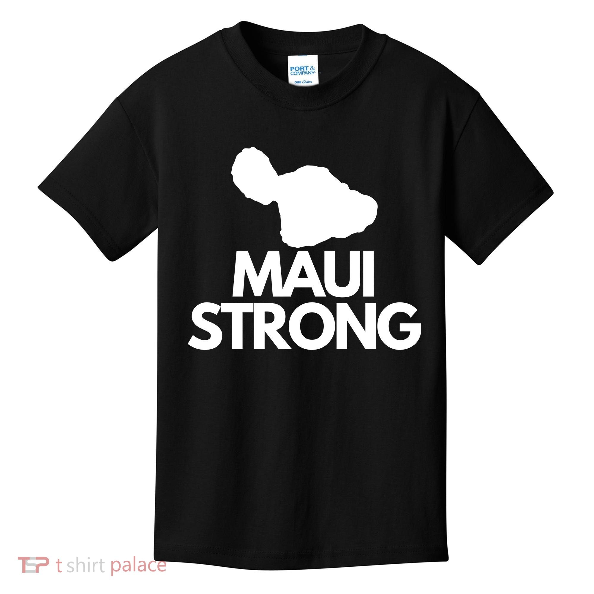 Pray For Maui Hawaii Strong Kids T-Shirt