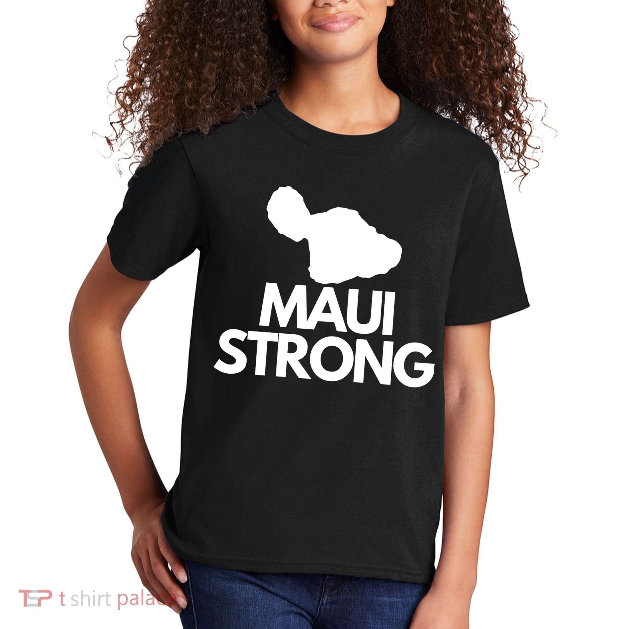 Pray For Maui Hawaii Strong Kids T-Shirt