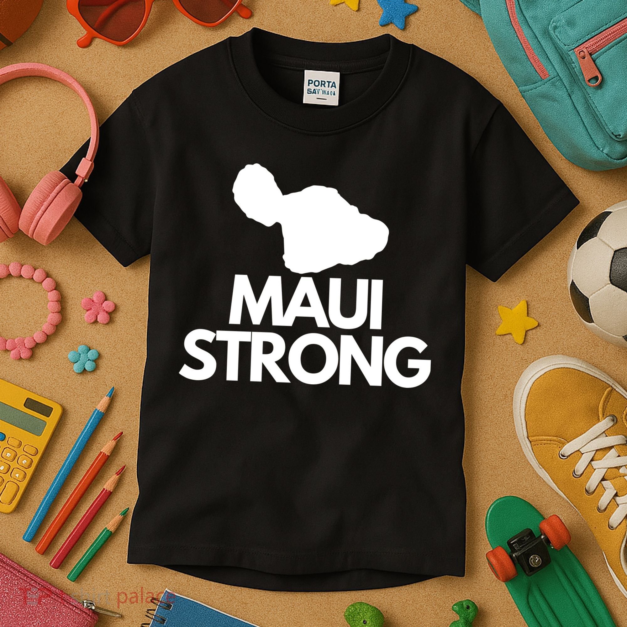 Pray For Maui Hawaii Strong Kids T-Shirt