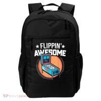 Pinball For Men Flippin' Awesome Flipping Arcade Backpack thumb 0
