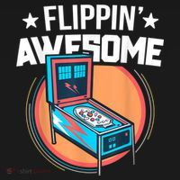 Pinball For Men Flippin' Awesome Flipping Arcade Baby Bodysuit thumb 2