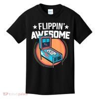 Pinball For Men Flippin' Awesome Flipping Arcade Kids T-Shirt thumb 0