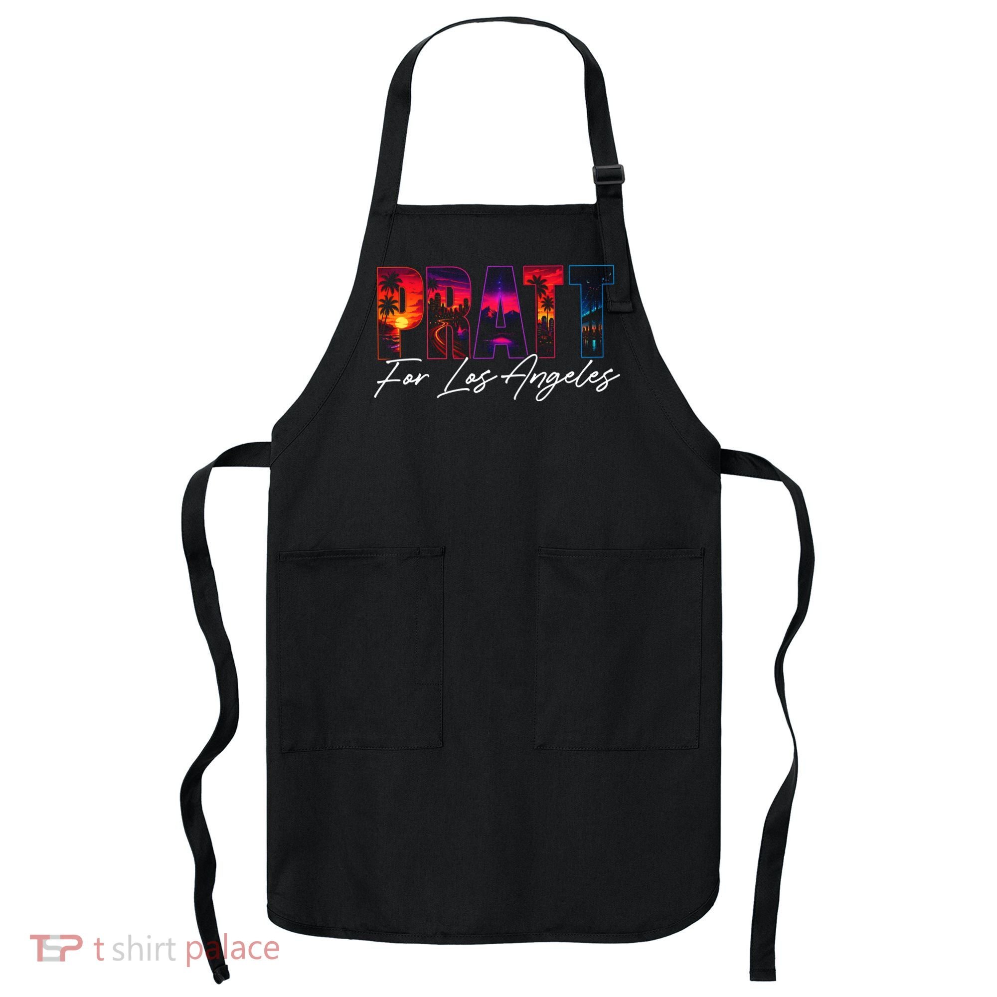Pratt For Mayor Of Los Angeles Tropical Style Apron