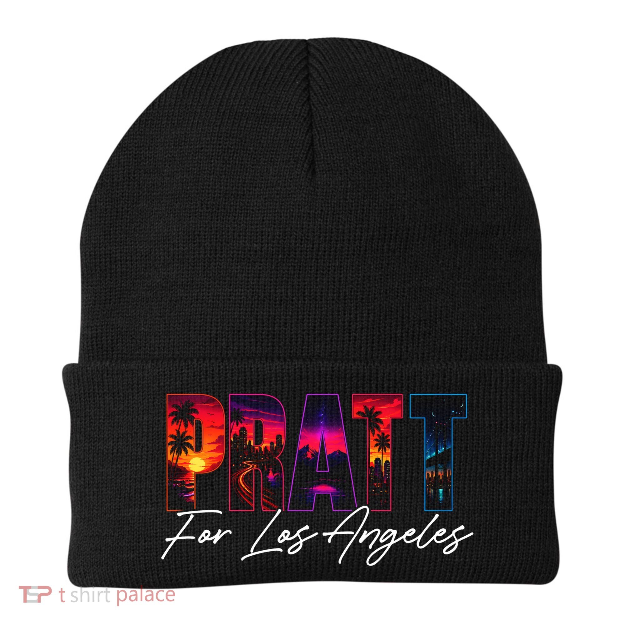 Pratt For Mayor Of Los Angeles Tropical Style Beanie