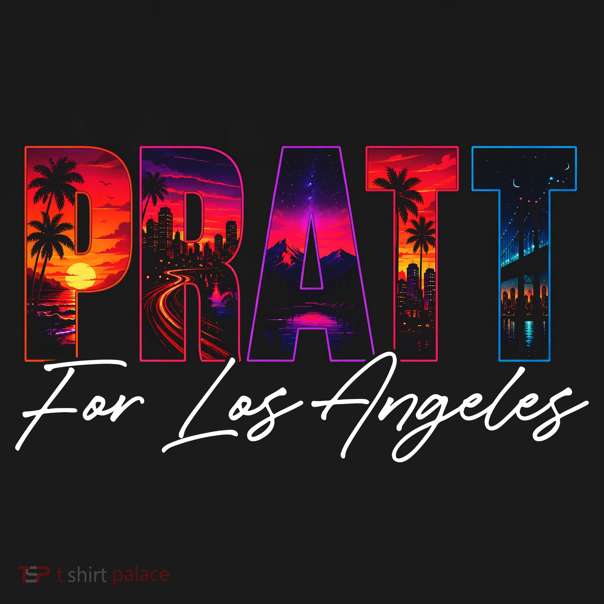Pratt For Mayor Of Los Angeles Tropical Style Women's Hoodie