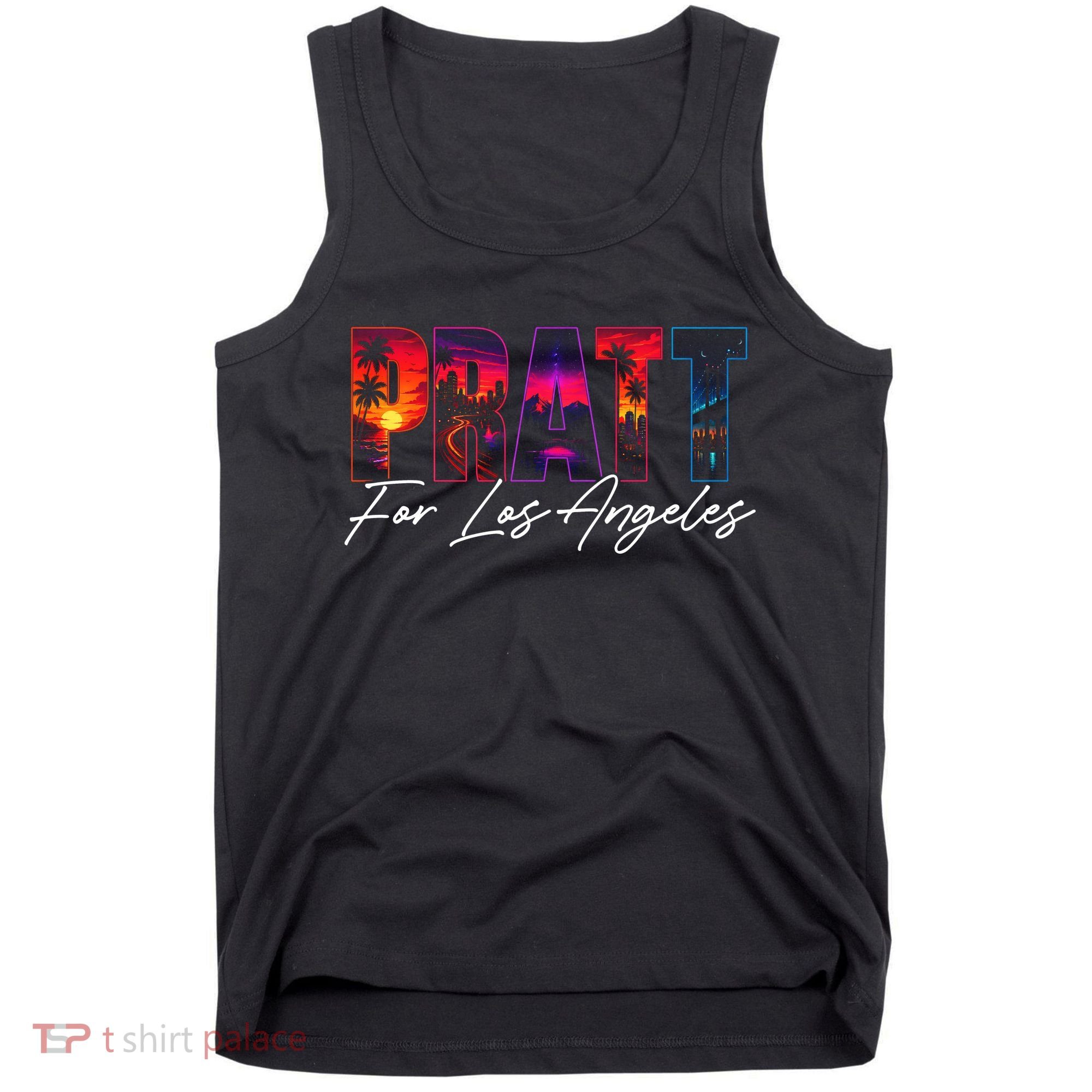 Pratt For Mayor Of Los Angeles Tropical Style Tank Top