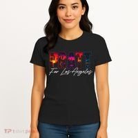 Pratt For Mayor Of Los Angeles Tropical Style Women's T-Shirt thumb 4
