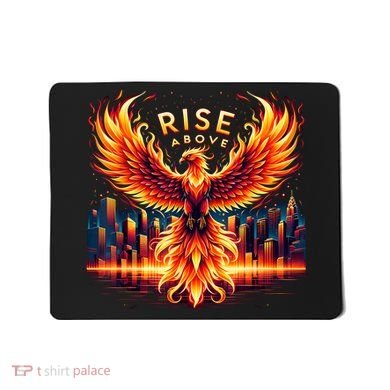 Phoenix Fire Mythical Bird Inspirational Motivational Mousepad
