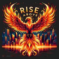 Phoenix Fire Mythical Bird Inspirational Motivational Hat thumb 2