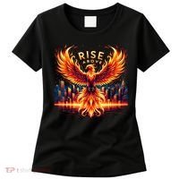 Phoenix Fire Mythical Bird Inspirational Motivational Women's T-Shirt thumb 0