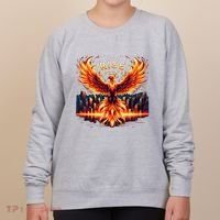 Phoenix Fire Mythical Bird Inspirational Motivational Women's Sweatshirt thumb 0