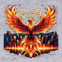 Phoenix Fire Mythical Bird Inspirational Motivational Women's Sweatshirt thumb 2