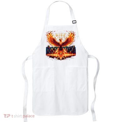 Phoenix Fire Mythical Bird Inspirational Motivational Apron