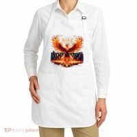 Phoenix Fire Mythical Bird Inspirational Motivational Apron thumb 2