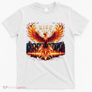 Phoenix Fire Mythical Bird Inspirational Motivational T-Shirt