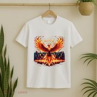 Phoenix Fire Mythical Bird Inspirational Motivational T-Shirt thumb 2