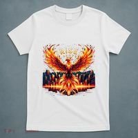 Phoenix Fire Mythical Bird Inspirational Motivational T-Shirt thumb 5