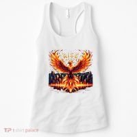 Phoenix Fire Mythical Bird Inspirational Motivational Women's Tank Top thumb 0