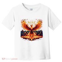 Phoenix Fire Mythical Bird Inspirational Motivational Toddler T-Shirt thumb 0