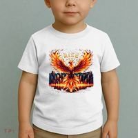 Phoenix Fire Mythical Bird Inspirational Motivational Toddler T-Shirt thumb 2