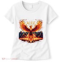 Phoenix Fire Mythical Bird Inspirational Motivational Women's T-Shirt thumb 0