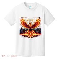 Phoenix Fire Mythical Bird Inspirational Motivational Kids T-Shirt thumb 0