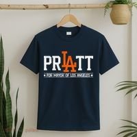 Pratt For Mayor Of Los Angeles La Fan T-Shirt thumb 2