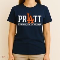 Pratt For Mayor Of Los Angeles La Fan T-Shirt thumb 4