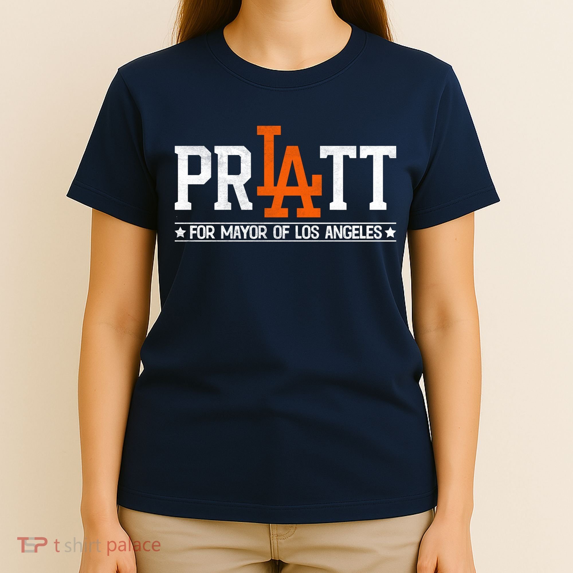 Pratt For Mayor Of Los Angeles La Fan T-Shirt